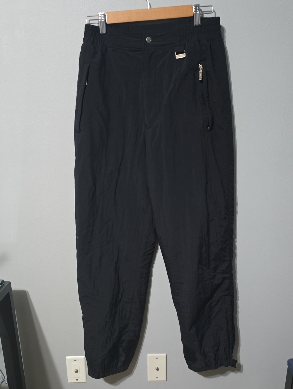 Head‎ Snow Ski Pants Women's S Black VINTAGE 80s 90s Snowpants